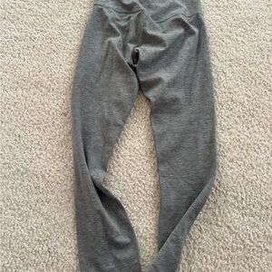 lululemon athletica Heather Gray High-Rise Leggings